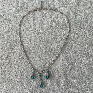 Blue Bead Necklace